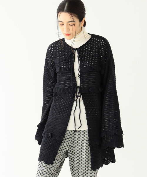 BEAMS BOY（ビームスボーイ）の「BEAMS BOY / フリル ニット