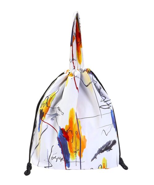 UN3D.（アンスリード）の「RAKUGAKI ART 2WAY TOTE / ラクガキアート