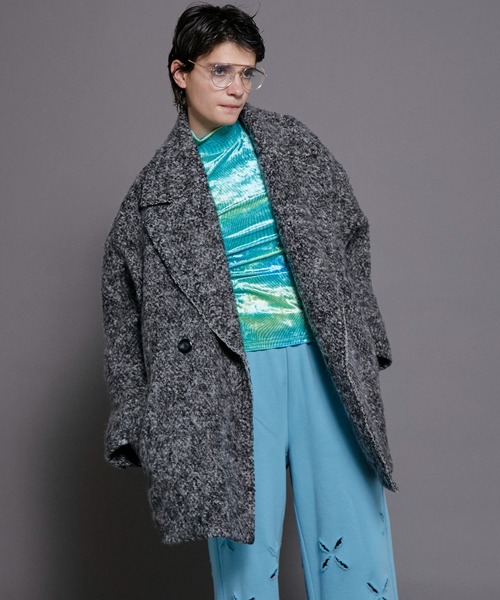 MAISON SPECIAL（メゾンスペシャル）の「Mohair Shaggy Coat/モヘア