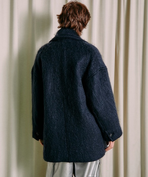MAISON SPECIAL（メゾンスペシャル）の「Mohair Shaggy Coat/モヘア