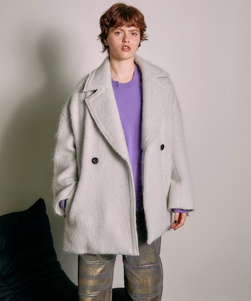 MAISON SPECIAL（メゾンスペシャル）の「Mohair Shaggy Coat/モヘア