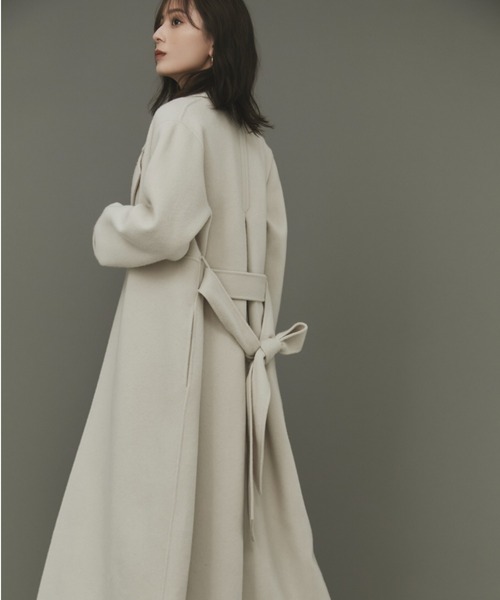 anuans（アニュアンス）の「リバーロングコート（チェスターコート