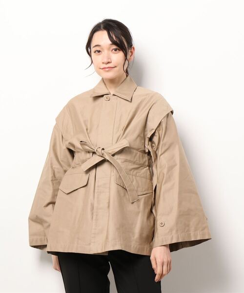 CLANE（クラネ）の「2WAY MILITARY JACKET（ミリタリージャケット