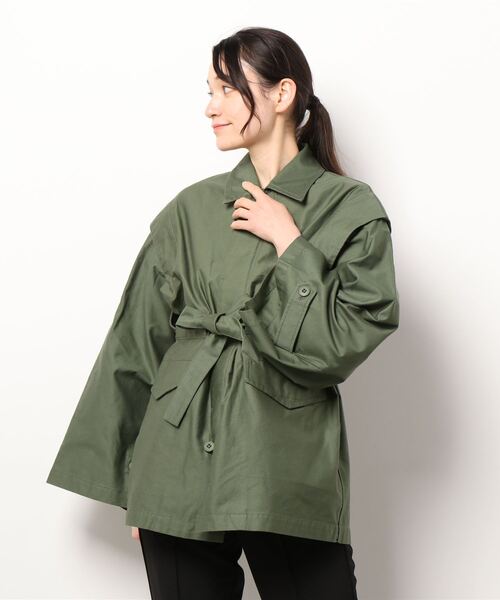 CLANE（クラネ）の「2WAY MILITARY JACKET（ミリタリージャケット