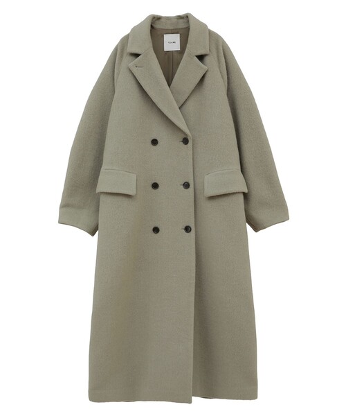 CLANE（クラネ）の「【CLANE/クラネ】DOUBLE WOOL LONG COAT/ダブル