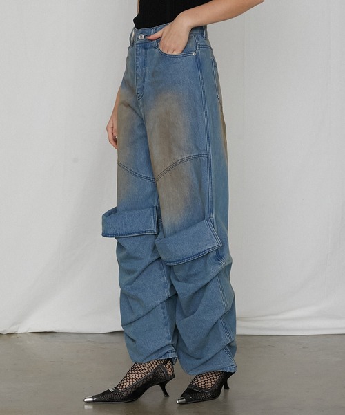 フェイクブーツデニム / Faux Boot Denim（デニムパンツ）｜PRANK