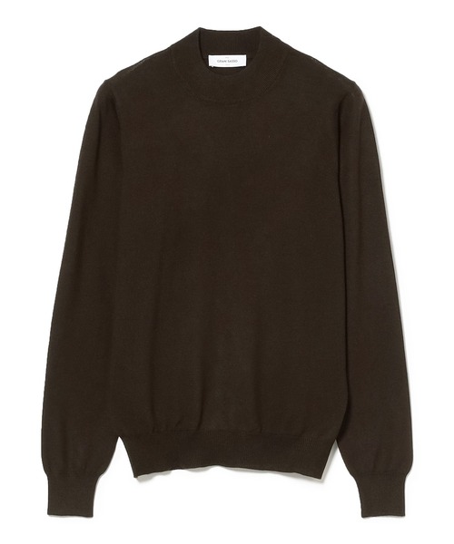 ビームスの百名品】GRAN SASSO / 12ゲージ モックネック ニット