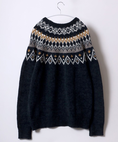 Salong hameu（サロン ハミュー）の「フェアアイル柄 求心柄モール