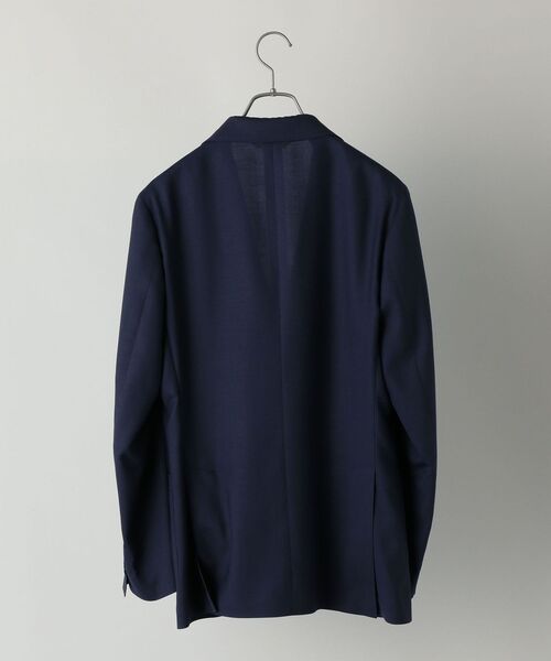 セール】SHIPS：洗濯機洗い可能 ウールミックス ネイビー ジャケット