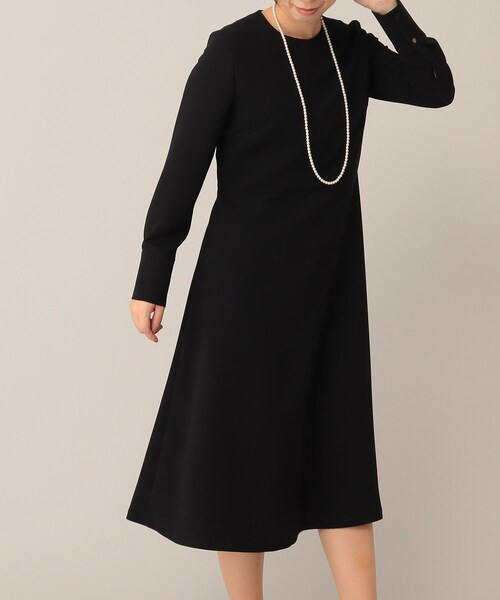 UNTITLED（アンタイトル）の「◇ミモレ丈 ジョーゼットワンピース