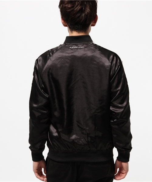 PLAYBOY/プレイボーイ サテン刺繍スカジャン（スカジャン）｜PLAYBOY