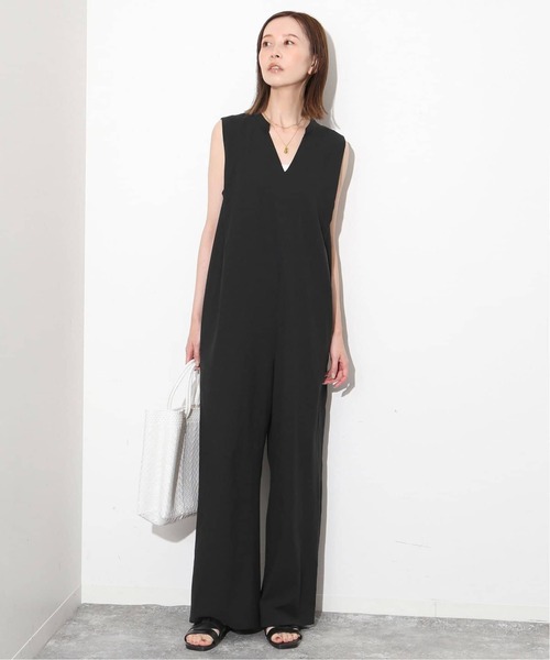 セール】《WEB限定/追加2》リラックスイージーVネックオールインワン