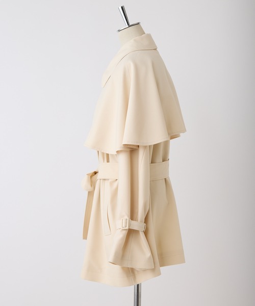 取り外し可能】ケープミドルトレンチコート 2023SS（トレンチコート