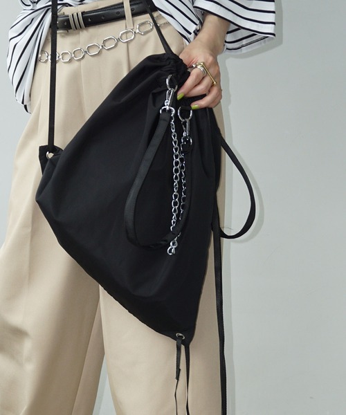 チェーンアクセント 2wayバッグ cha25s033-ファッション通販サイト