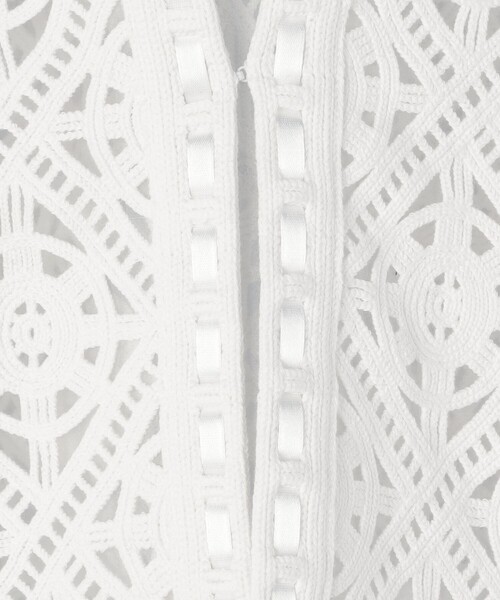 BALLSEY（ボールジィ）の「サークルモチーフエンブロイダリー クルー