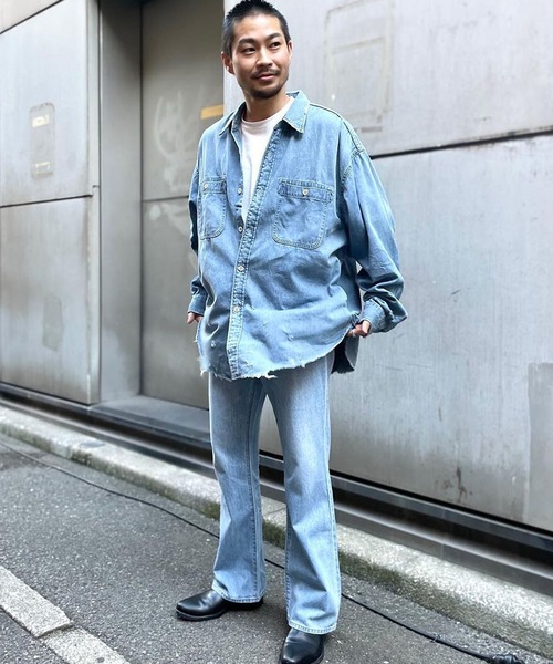 Johnbull（ジョンブル）の「8オンスデニムシャツ（シャツ/ブラウス