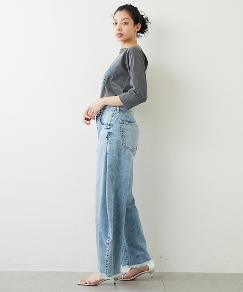 Whim Gazette（ウィムガゼット）の「ラインカーブデニム（デニムパンツ