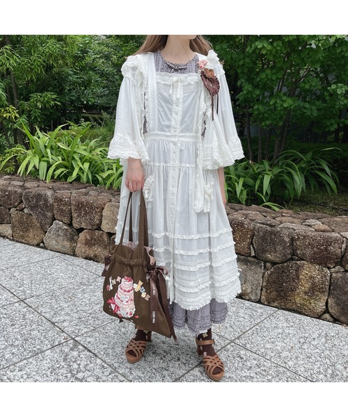 PINK HOUSE（ピンクハウス）の「ローンフリルタブリエドレス（その他