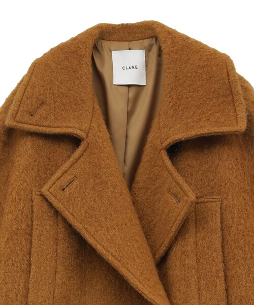 セール】【CLANE/クラネ】SHORT SHAGGY COCOON OVER COAT/ショート