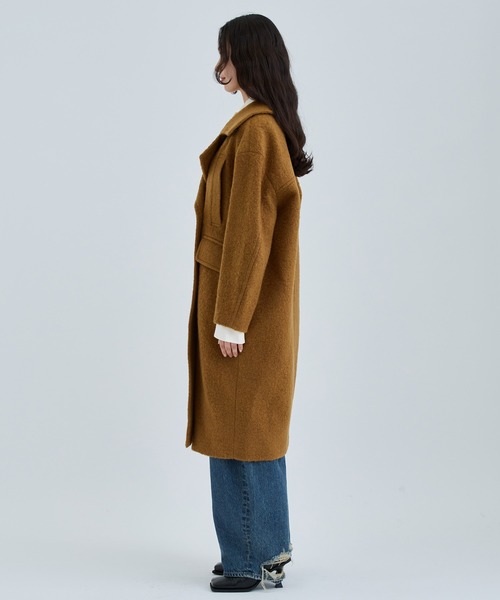 セール】【CLANE/クラネ】SHORT SHAGGY COCOON OVER COAT/ショート