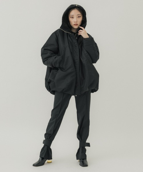 CLANE（クラネ）の「【CLANE/クラネ】BALLOON DESIGN HOODED N3B