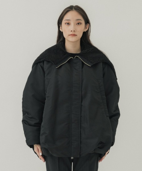 CLANE（クラネ）の「【CLANE/クラネ】BALLOON DESIGN HOODED N3B