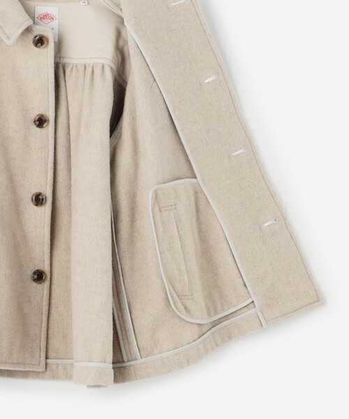 DANTON（ダントン）の「DANTON | ギャザーショートコート WOMEN