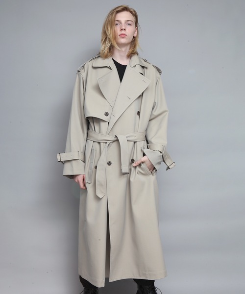 WOOL TRENCH COAT（トレンチコート）｜ato（アトウ）のファッション
