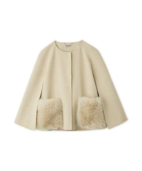 CELFORD（セルフォード）の「ファーポケットケープジャケット（その他