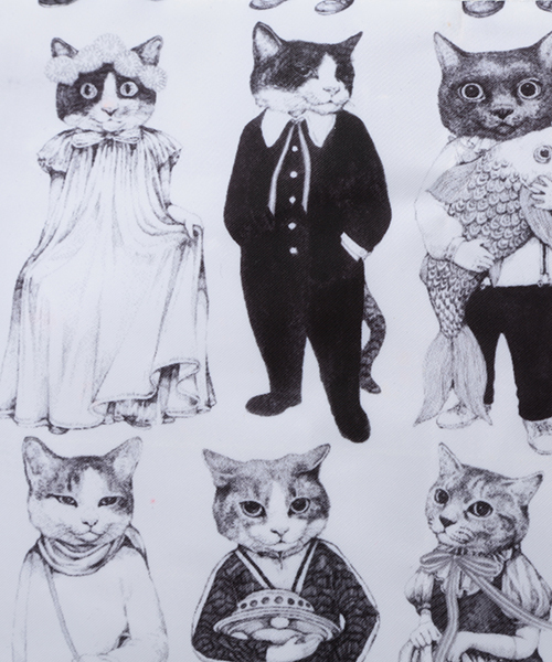 mmts（マミタス）の「ヒグチユウコ×mmts / 猫10匹 総柄 ポーチ（ポーチ