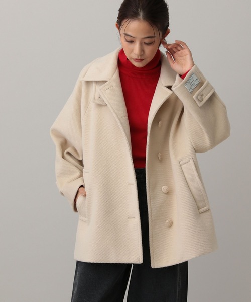 セール】MATINEE LINE/ウーリーツイルスタンドコート/603290（ステン