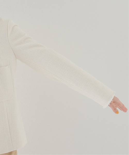 plage（プラージュ）の「【GIRL】ツィード刺繍ジャケット◇（ノー