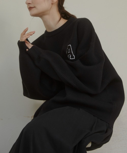 ACYM（アシーム）の「A logo sweat ニット（ニット/セーター）」 - WEAR