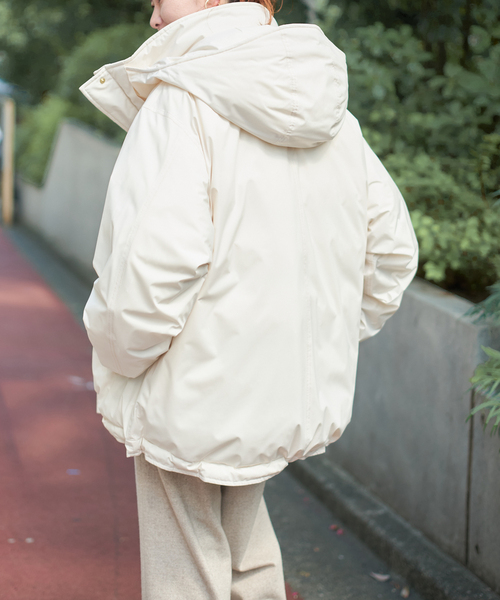 追加》2WAY撥水ダウンハーフコート（ダウンジャケット/コート）｜Spick