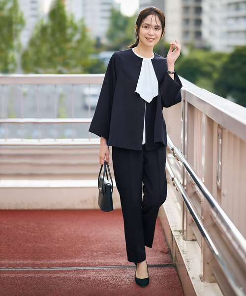 ZOZOランキング急上昇中！＼新色登場／ウォッシャブルセットアップ