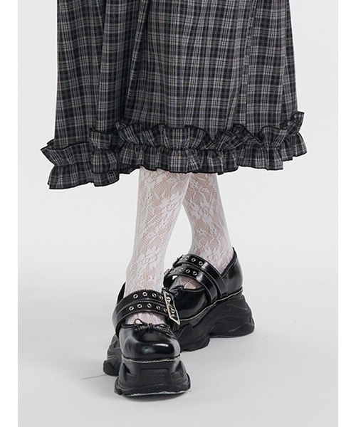 厚底スニーカーソールバレエシューズ/メリージェーン/ローファー 靴 冬