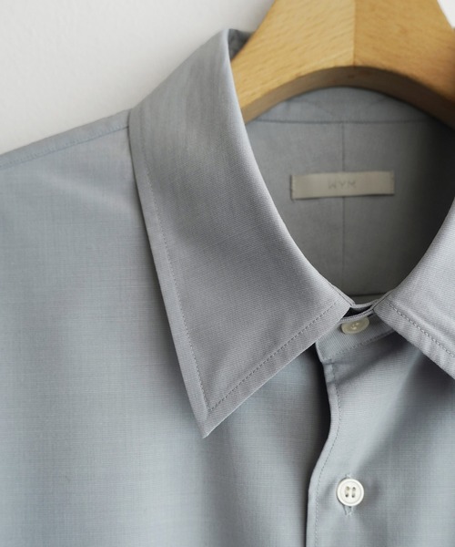 WYM LIDNM（ウィム バイ リドム）の「MICRO SPAN BASIC SHIRT（シャツ