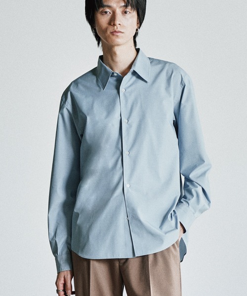 MICRO SPAN BASIC SHIRT（シャツ/ブラウス）｜WYM LIDNM（ウィム バイ