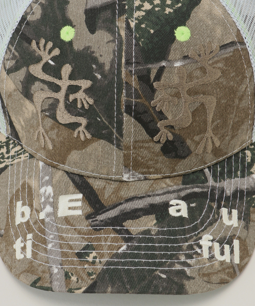 セール】【b.Eautiful/ビューティフル】Biyu Trucker Hat：キャップ