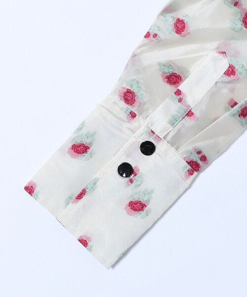 GANNI（ガニー）の「GANNI/ガニ― Organza Jacquard shirts / F8884