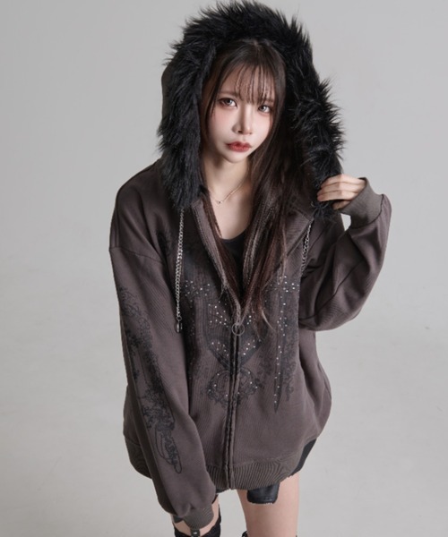 PSYCHO NATION/サイコネーション』アンティークストーンZIP PK