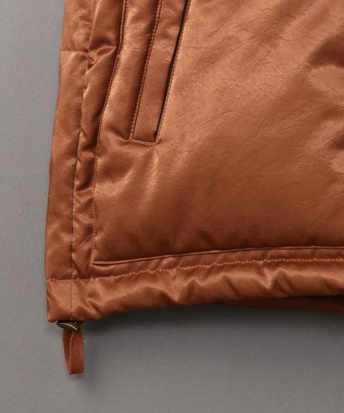 6（ロク）の「＜6(ROKU)＞SATIN HOOD DOWN/ﾀﾞｳﾝｼﾞｬｹｯﾄ ◇（ダウン