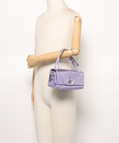 THE METALLIC MINI DUAL BAG/ザ メタリック デュアル バッグ トップ
