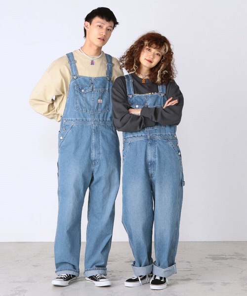 EDWIN エドウィン オーバーオール デニムサロペット 【ユニセックス