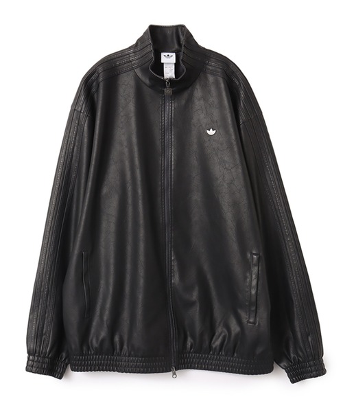 adidas PLEATHER FIREBIRD OVERSIZED TRACKTOP / アディダス プレザー