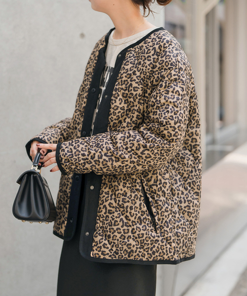 追加2》TAION / タイオン *Spick別注キルティングブルゾン（ダウン