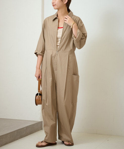FRAMeWORK（フレームワーク）の「oll×FRAMeWORK JUMPSUIT（つなぎ