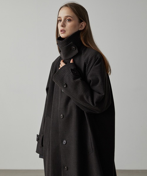 CLEL（クレイル）の「【CLEL】Tech Melton Loose Soutien Collar Coat