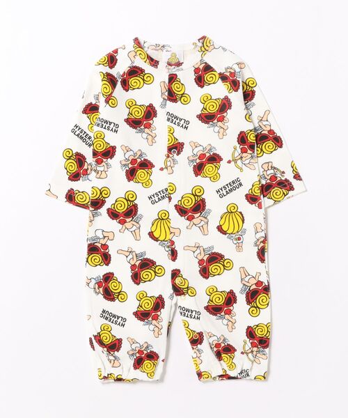 HYSTERIC MINI（ヒステリックミニ）の「HAPPY BUNNY総柄 半袖