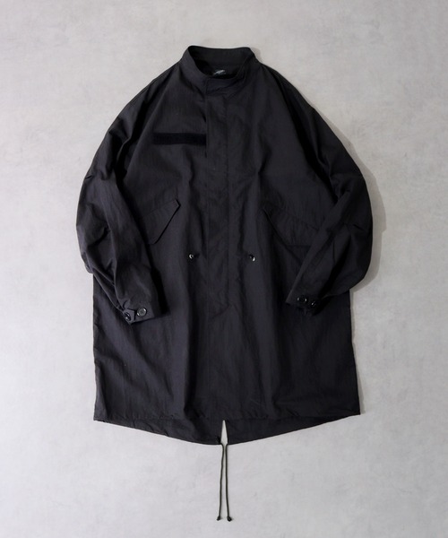 セール】コットンナイロン オーバーサイズ モッズコート（モッズコート